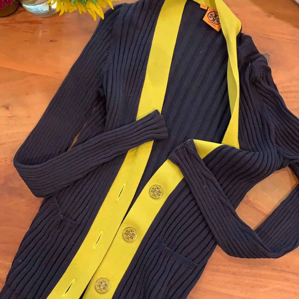 Tory Burch ribbed cardigan